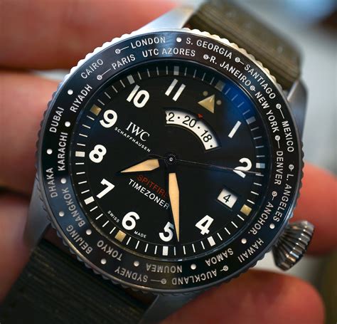 iwc pilot timezoner spitfire edition|INTRODUCING: The IWC Pilot’s Watch Timezoner Spitfire .